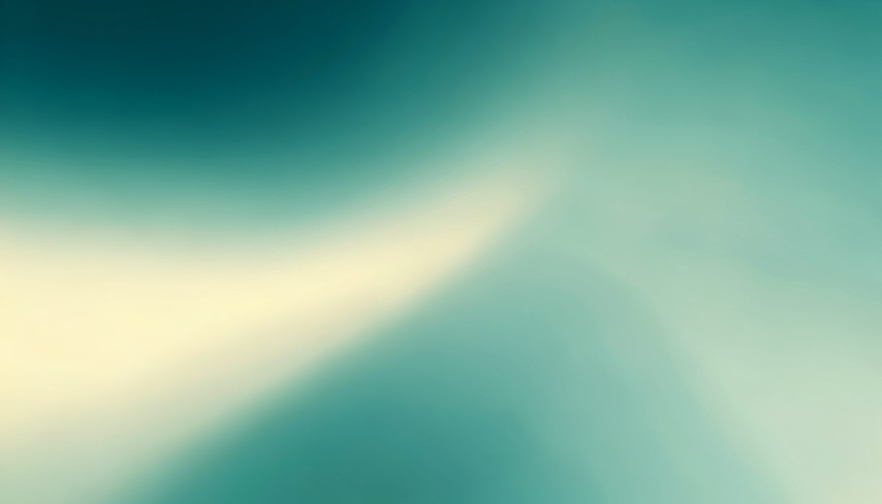 Soft gradient of warm cream and teal blending like a quiet horizon, calm and academic in mood